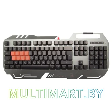 Клавиатура A4Tech BLOODY B418 Silver